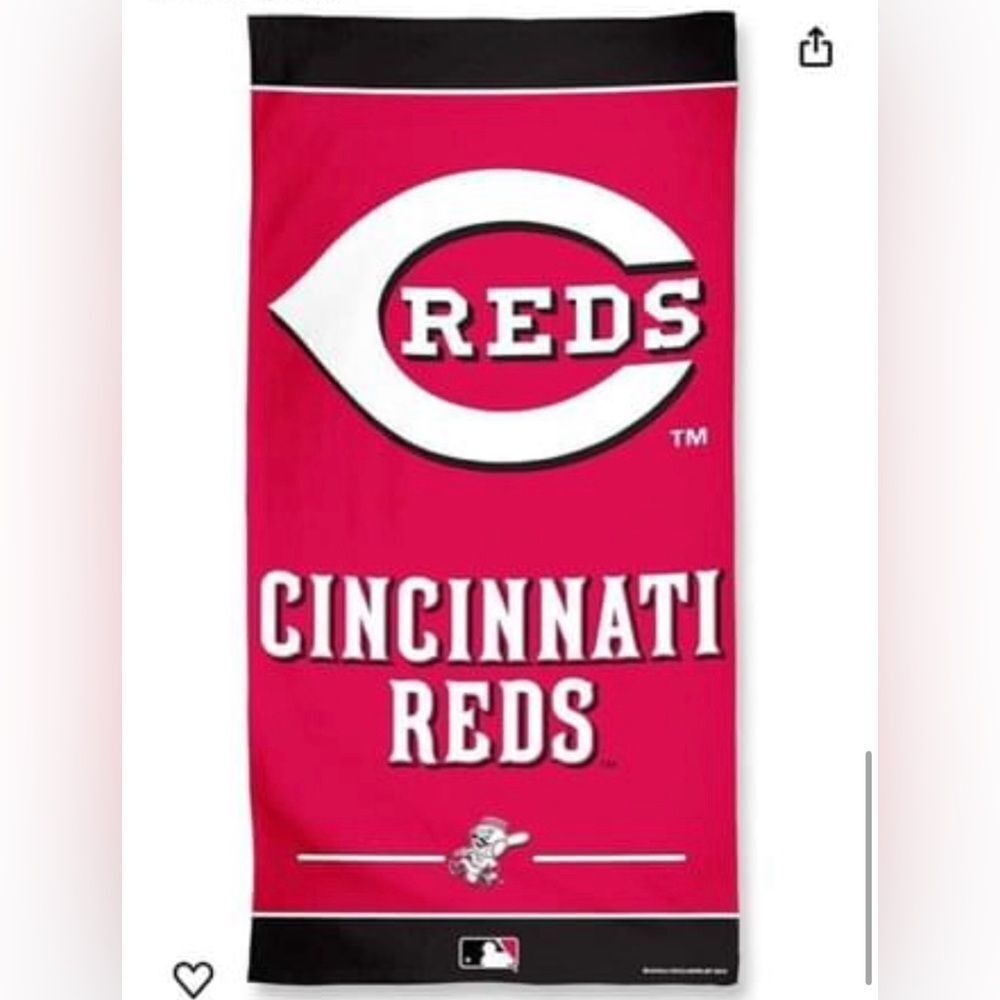 NEW Cincinnati Reds Beach Towel, 30” x 60”